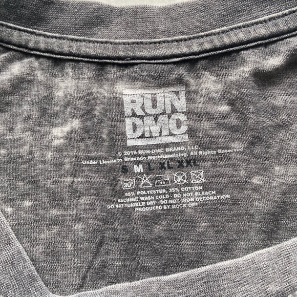 RUN DMC Cap Sleeve Tee - Picture 3 of 5